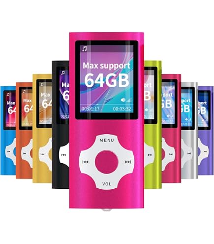 Amazon.co.jp: WOWSYS-デジタル、コンパクトでポータブルなMP3 / MP4